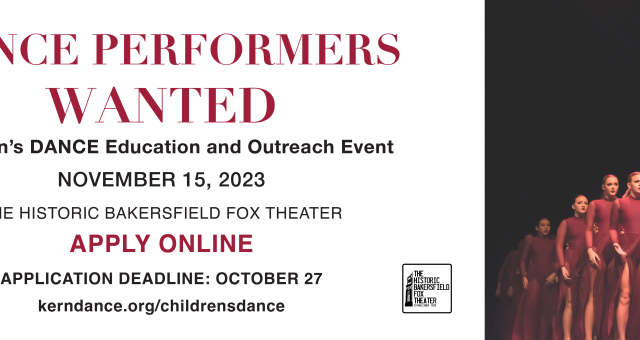 Children’s Event Performers Wanted